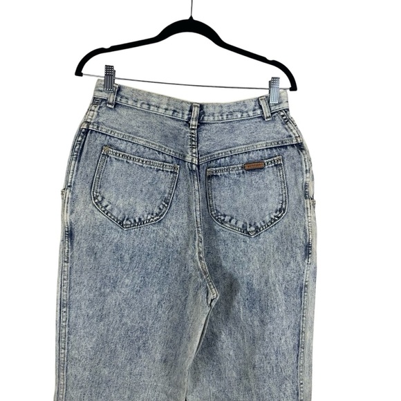P.S. Gitano Vintage Acid Wash Mom Jeans High Waist Size 14 - Picture 5 of 9